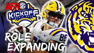 EXCLUSIVE LSU TE Mason Taylor On Tigers Offense  Expanding Role To Replace Malik Nabers [upl. by Adebayo]