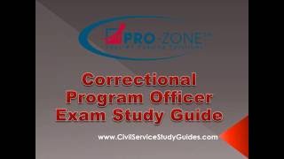 Correctional Program Officer Exam Study Guide [upl. by Kilar215]