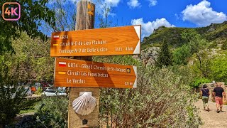 4K Mediterranean Mountain Hike  Chemin de SaintGuilhem  Randonnée Magnifique  Occitaine France [upl. by Lionel]