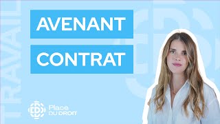 Pourquoi faire un contrat avenant de travail [upl. by Anilah]