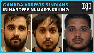 Canada arrests 3 Indian nationals in connection with killing of Khalistan separatist Nijjar [upl. by Thilde]