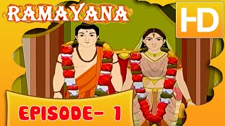 Ramayan Short Story For Kids  Ramayan in Hindi  Animated Cartoon Story For Kids Ep 1  Kahaniyaan [upl. by Ialohcin549]