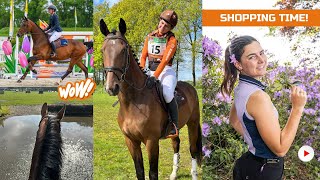 4jarige EERSTE eventingwedstrijd amp shopvlog💥 ✰vlog 356✰  Kristy Snepvangers [upl. by Ahsitneuq76]