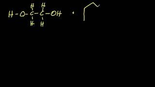 2043 Deduce structures of the polymers formed by alcohols and carboxylic acids IB Chemistry [upl. by Analos]