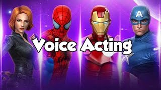 Marvel Future Fight Voice Acting [upl. by Elyad]