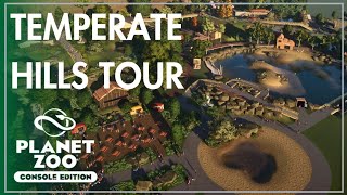 Temperate Hills Tour  Planet Zoo Console Edition  Floki Wildlife Park Ep 11 [upl. by Ycrad]