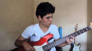 Sobre las Olas  The Latin Brothers Bass Cover [upl. by Liatris522]