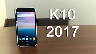 lg k10 2017 review español [upl. by Ardnama]