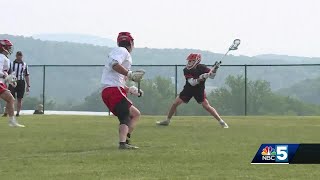 Middlebury boys lacrosse ends CVUs streak of state championships in semifinals [upl. by Moss]