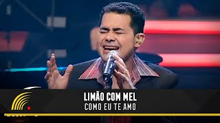 Limão com Mel  Como Eu Te Amo  Acústico in Concert [upl. by Yelssew]