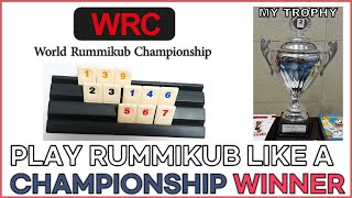 PLAY RUMMIKUB LIKE A CHAMPIONSHIP WINNER 99 [upl. by Minton]