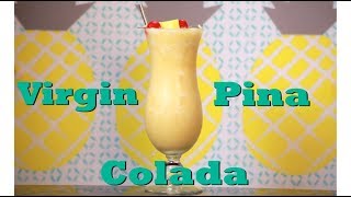 How To Make The Best NonAlcoholic Pina Colada  Drinks Made Easy [upl. by Sissie]