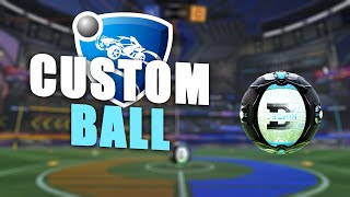 HOW TO GET CUSTOM BALL DECAL ROCKET LEAGUE [upl. by Norym]