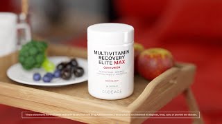 Multivitamin Recovery Elite Max Supplement  Vitamins Minerals Phytonutrients Colostrum  Codeage [upl. by Nerraw]