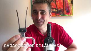 El sacacorchos de láminas Ideal para abrir botellas de vino viejas [upl. by Blessington397]