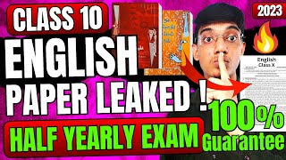 English Paper Leaked Preboard Class 10 🤯 Class10 English important questions  English questions [upl. by Dino]