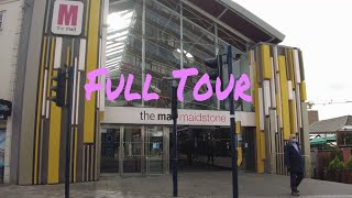 MAIDSTONE WALK  THE MALL  Full Tour incl Refurbished Bus Station [upl. by Alvinia]