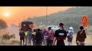 8th Day saibaba palkhi padyatra  jayesh bandal vlog  saibaba palkhi  Mumbai to shirdi [upl. by Boiney]