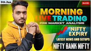 Live trading Bankniftynifty Options  11 Jan Share Market Live Updates news FearlessTraderShivam [upl. by Ettenil]