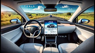 Hands Free Tesla FSD 1241 will change your life [upl. by Novel]