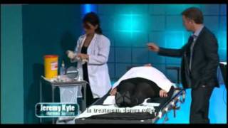 Genuine Dermaroller treatment  Jonquille Chantrey  Jeremy Kyle Morning Surgery [upl. by Merrell856]