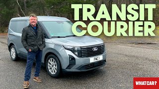 NEW Ford Transit Courier van review – Charley Boorman delivers the ULTIMATE verdict  What Car [upl. by Erdua293]