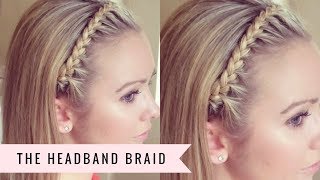 The Headband Braid by SweetHearts Hair [upl. by Armbrecht]