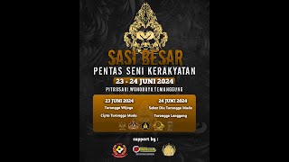 LIVE PENTAS SENI KERAKYATAN SASI BESAR  H 2   Pitrosari Wonoboyo Temanggung Minggu 24 Juni 2024 [upl. by Manus]