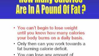 How Many Calories Are In A Pound Of Fat How Many Calories Burn Fat [upl. by Skoorb]