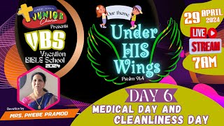 BAPTIST CHURCH HYDERABAD l VBS l 29 APRIL 2024 l Medical Day and Cleanliness Day l DAY 6  LIVE [upl. by Neoma]