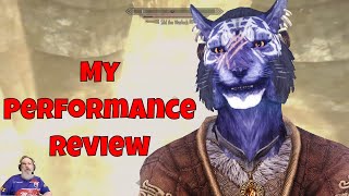 My Performance Review Inigo Elder Scrolls V Skyrim [upl. by Melamed]