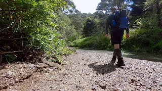 Solo Camp by the Mangatawhiri River Hunua Ranges [upl. by Adlay597]