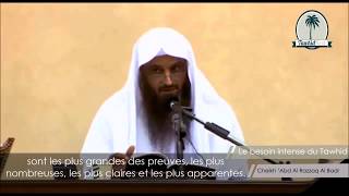 Le besoin intense du Tawhid  Cheikh Abd Al Razzaq Al Badr [upl. by Acie286]