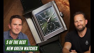 The best green dial watches of the last 12 months [upl. by Fasta40]