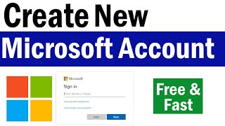 How To Create a New Microsoft Account  Microsoft Account  How To Create Microsoft Account 2023 [upl. by Simmonds552]