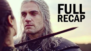 FULL RECAP  The Witcher Season 1 and 2 Explained [upl. by Gabler]