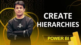 47 How to create Hierarchies in Power BI Matrix  Power BI Tutorials for Beginners By Pavan Lalwani [upl. by Sammie]