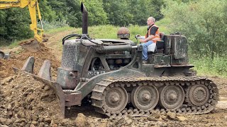 Dozer with Tank Tracks and Rolls Royce Engine [upl. by Maura]