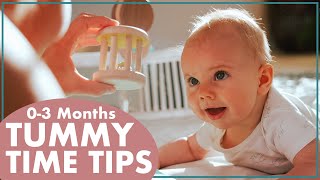 Master Tummy Time Essential Exercises for Newborns amp Babies 03 Months [upl. by Ardnuhsor893]