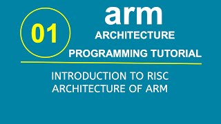 ARM Programming Tutorial 1 Introduction to RISC Architecture of ARM [upl. by Laenahtan]