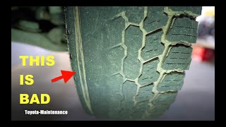 Uneven tire wear how to prevent it [upl. by Mcdougall]