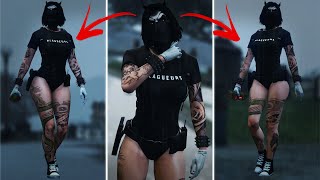 CREATE AMAZING GTA 5 FEMALE OUTFITS USING THIS ONE EASY GLITCH  Blagueurs Edition [upl. by Blackington]