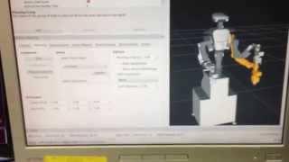 Test KAWADA Nextage Open Robot with ROS Moveit [upl. by Suolevram]