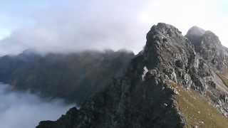 Nebelhorn über den Wolken  Gaisalpe [upl. by Enoj651]