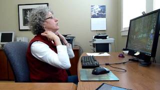 Ergonomic tips on screen placement with bifocals or trifocals [upl. by Rodavlas]