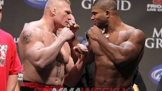 Brock Lesnar vs Alistair Overeem  MMA [upl. by Zetram]