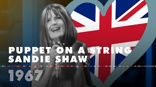 PUPPET ON A STRING – SANDIE SHAW United Kingdom 1967 – Eurovision Song Contest HD [upl. by Truc139]