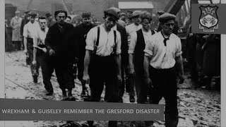 Wrexham AFC amp Guiseley Remember The Gresford Disaster [upl. by Ahseal]