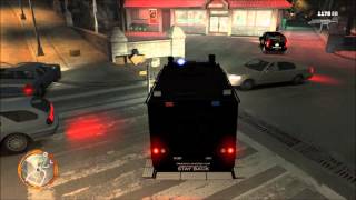 GTA IV RCMP Clan  Emergency Response Team ERTSWAT Escaped Convicts Call [upl. by Zinah787]