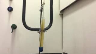 Chemistry experiment 29  Copper  nitric acid fountain [upl. by Navarro958]